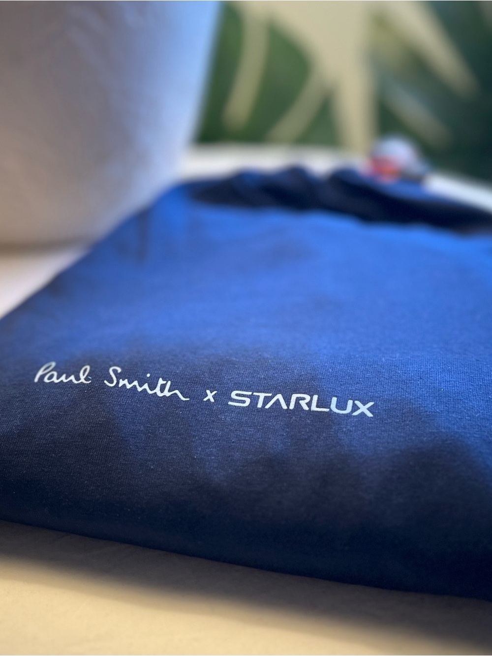 STARLUX x Paul Smith Business Class Pajamas - Size M (organic cotton)